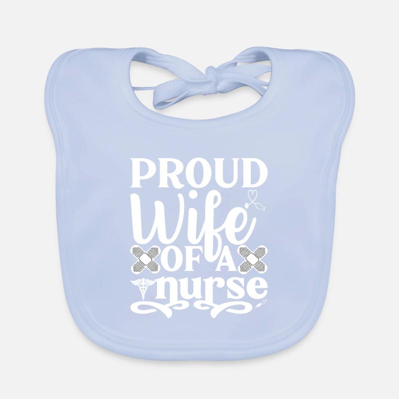 Ehefrau einer Krankenschwester Baby Bio-Lätzchen