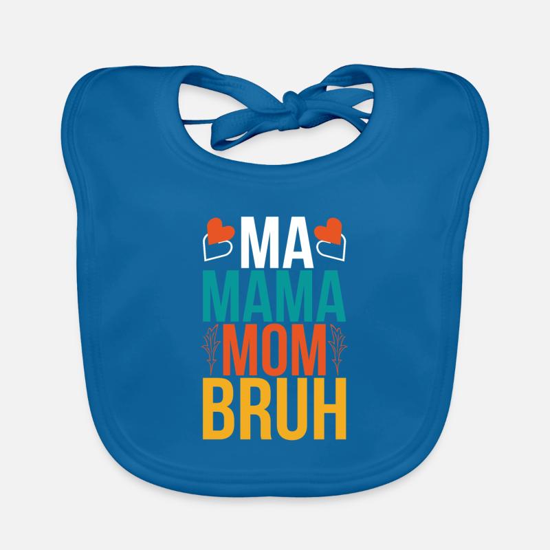 Beste Mama Überhaupt Muttertag Mutter Geschenk Baby Bio-Lätzchen