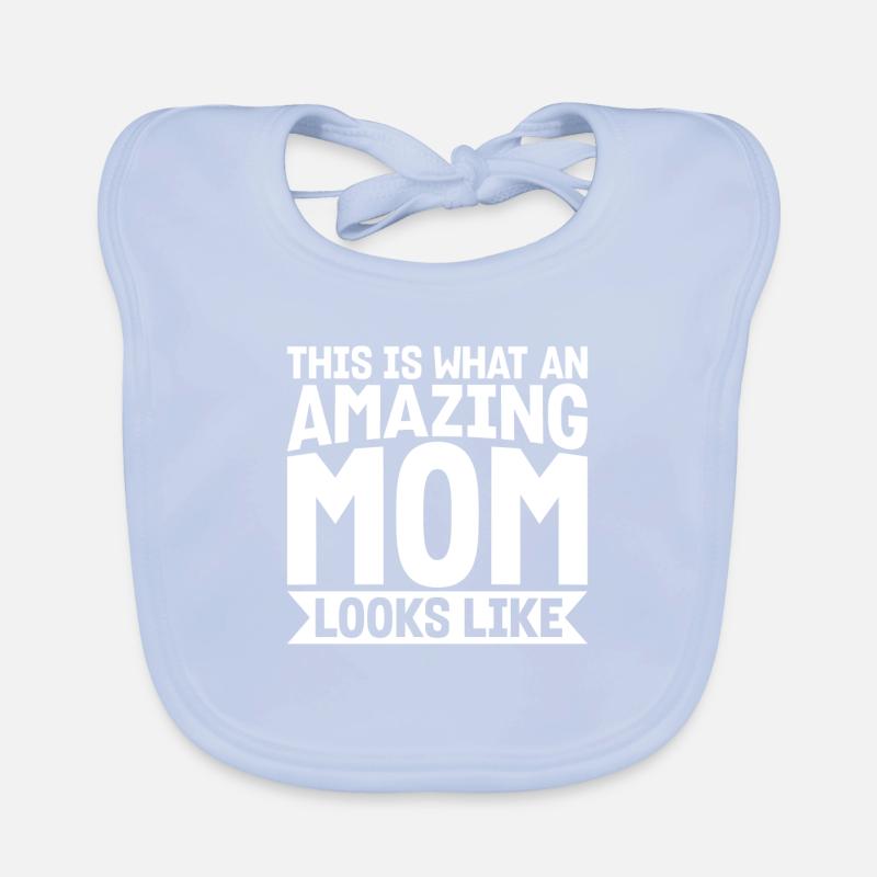 Beste Mama Überhaupt Muttertag Mutter Geschenk Baby Bio-Lätzchen