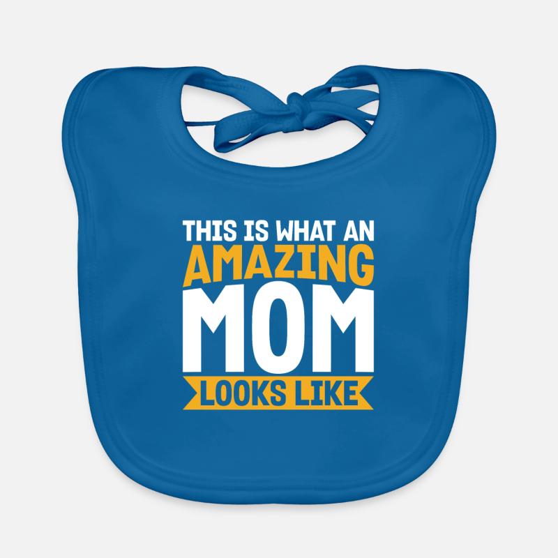 Beste Mama Überhaupt Muttertag Mutter Geschenk Baby Bio-Lätzchen