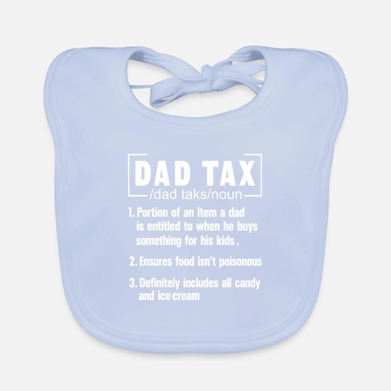 Welt bester Papa Vater Paare Paar Eltern Dad daddy Baby Bio-Lätzchen