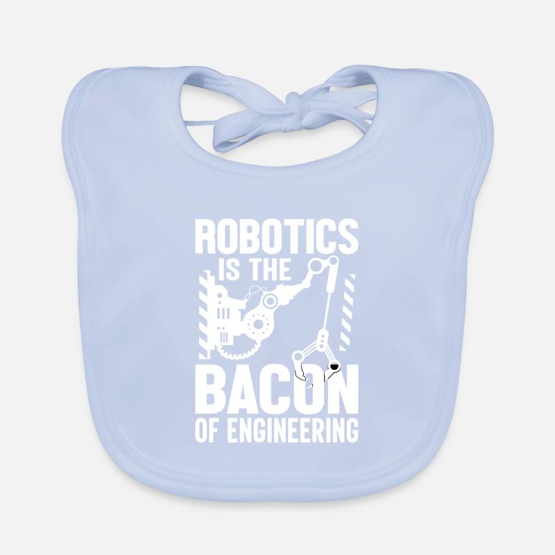 Roboter Programmierer Automatisierungstechniker Baby Bio-Lätzchen