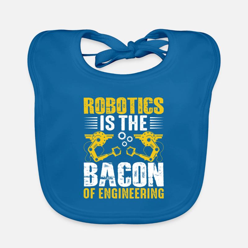 Robot Programmer Automation Technician Organic Baby Bibs