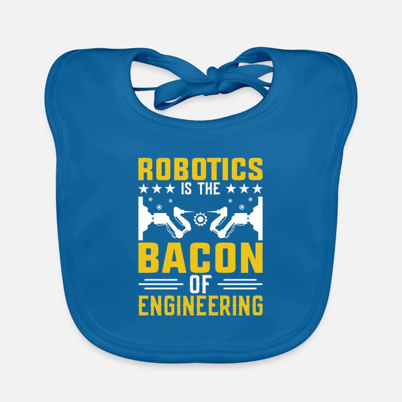 Robot Programmer Automation Technician Organic Baby Bibs