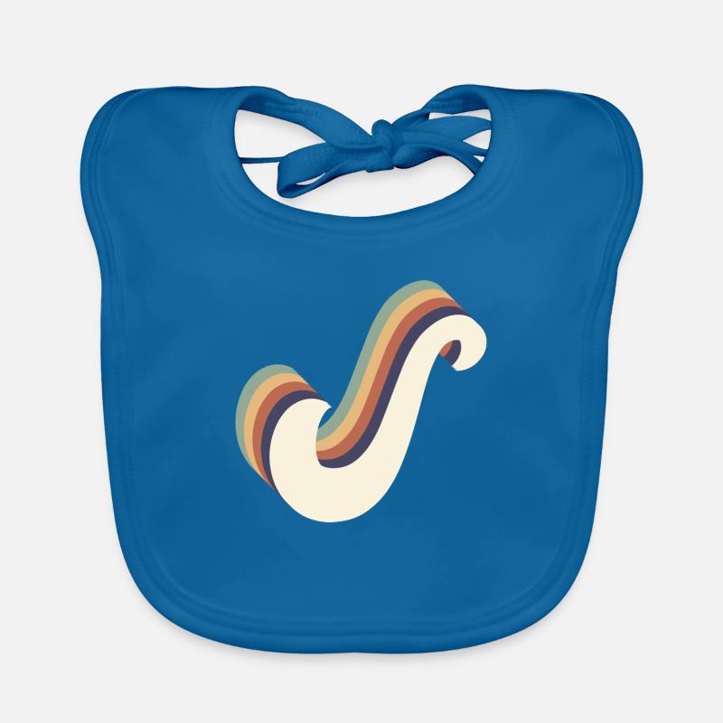 Buchstaben S Baby Bio-Lätzchen