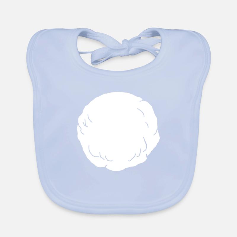 Perfekter Schneeball Baby Bio-Lätzchen