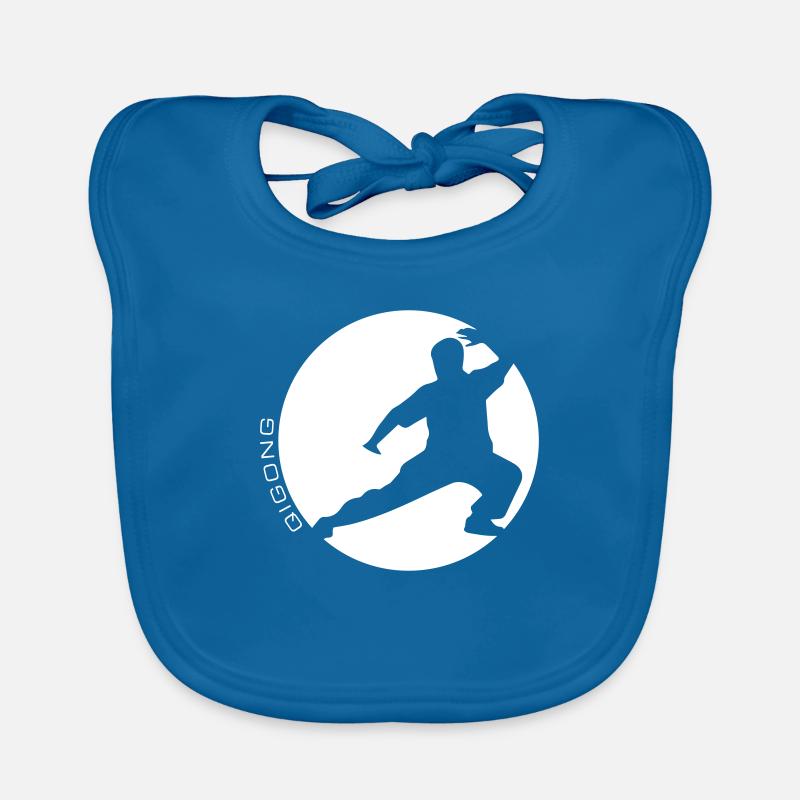 Qigong movement circle Organic Baby Bibs