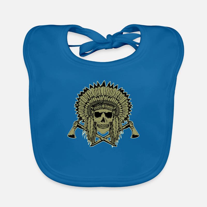 American Native Tomahawk Organic Baby Bibs