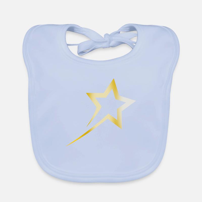 Étoile d’or Bavoir bio Bébé