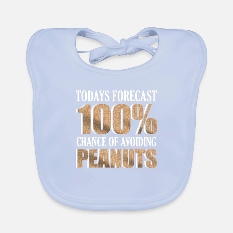 Todays Forecast: 100% Chance Of Avoiding Peanuts A Baby Bio-Lätzchen
