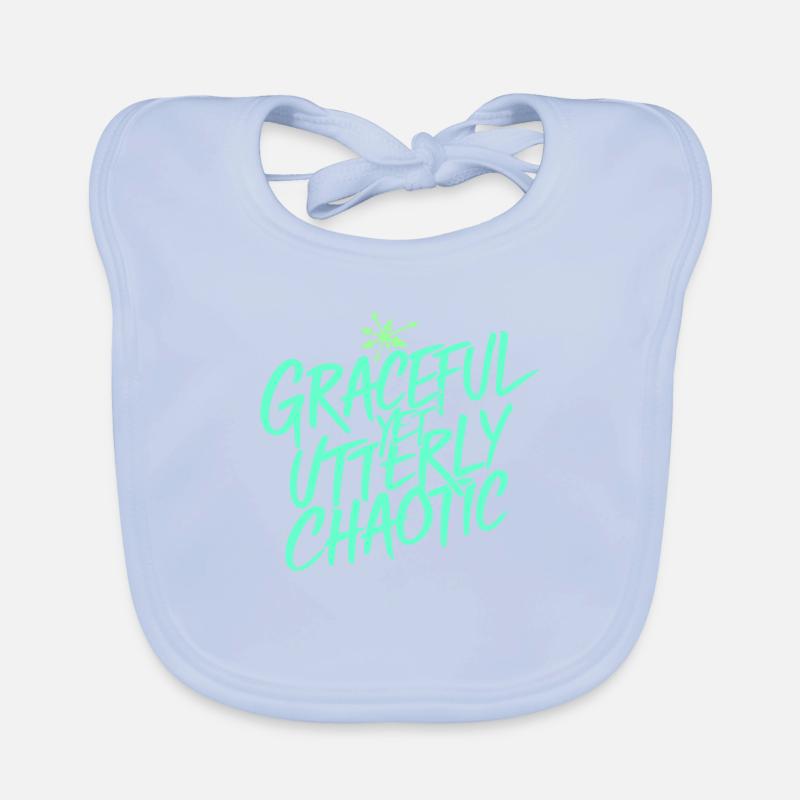 Graceful but utterly chaotic Organic Baby Bibs