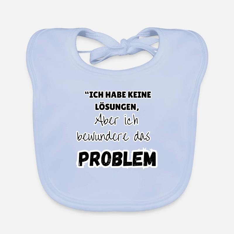 « Solution au problème » Bavoir bio Bébé