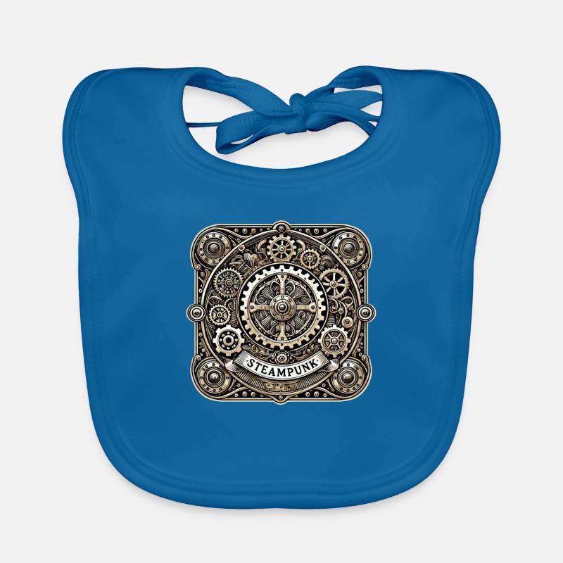 Steampunk Logo Bavoir bio Bébé