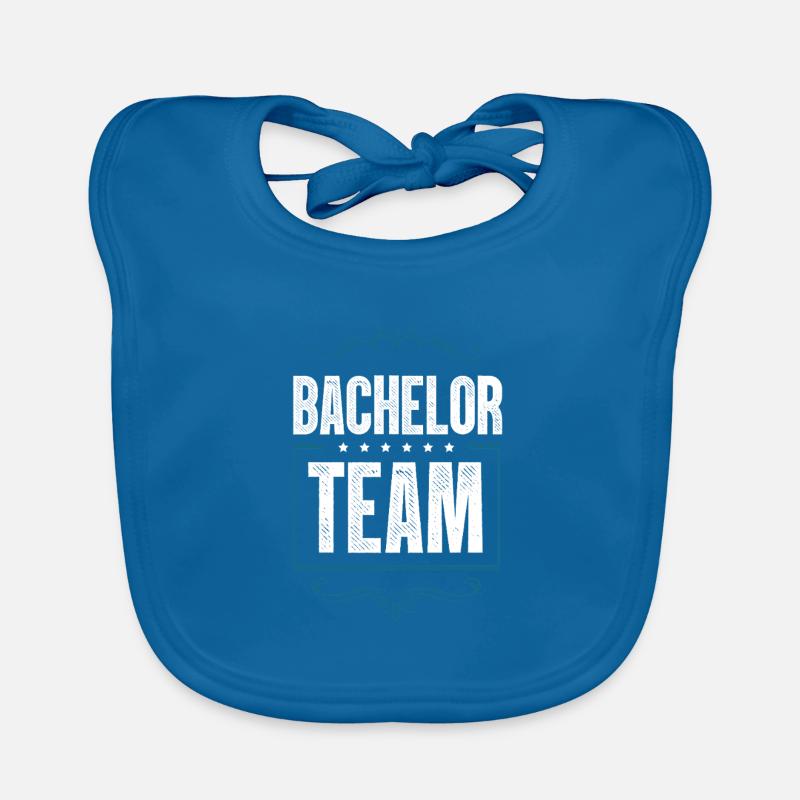 Bachelor Crew Baby Bio-Lätzchen