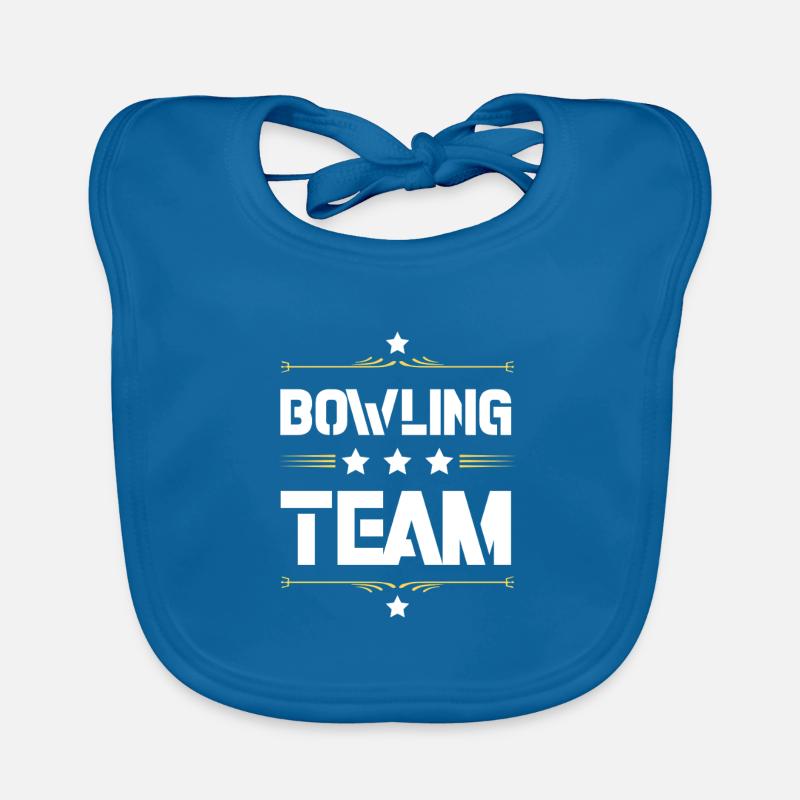 Bowling Team Baby Bio-Lätzchen
