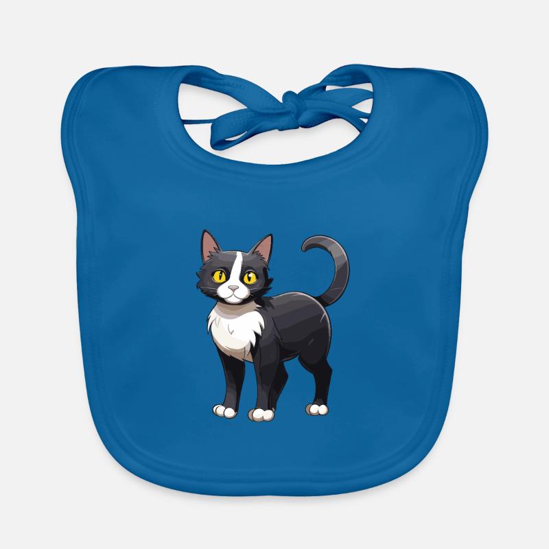 Chat mignon Bavoir bio Bébé