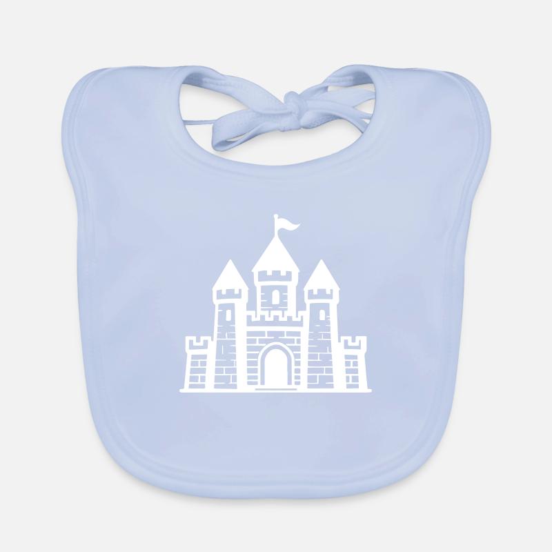 Castle Symbol Castle Organic Baby Bibs