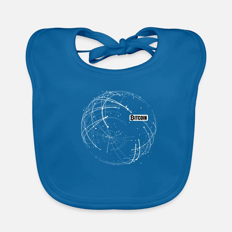 Bitcoin Blockchain Baby Bio-Lätzchen