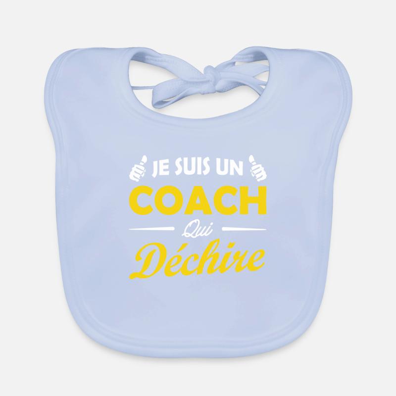 Ich bin ein coach, der knallt Baby Bio-Lätzchen
