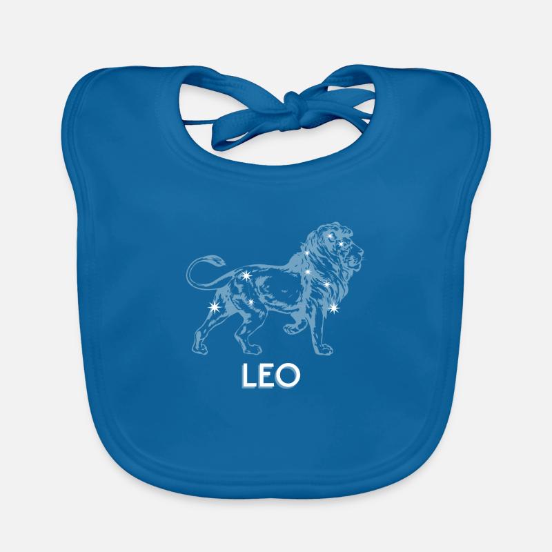 Constellation du Lion Bavoir bio Bébé