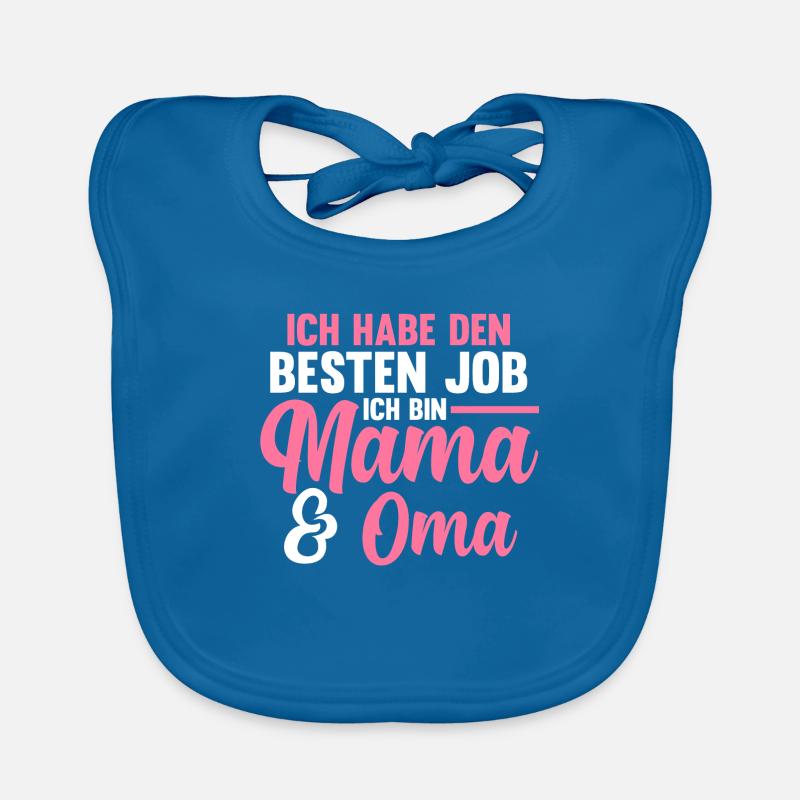 Großmutter Großmama Omi Oma Baby Bio-Lätzchen