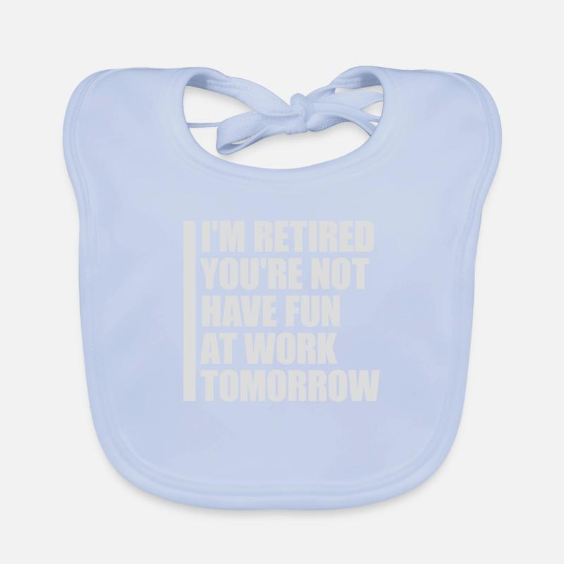have fun at work Organic Baby Bibs