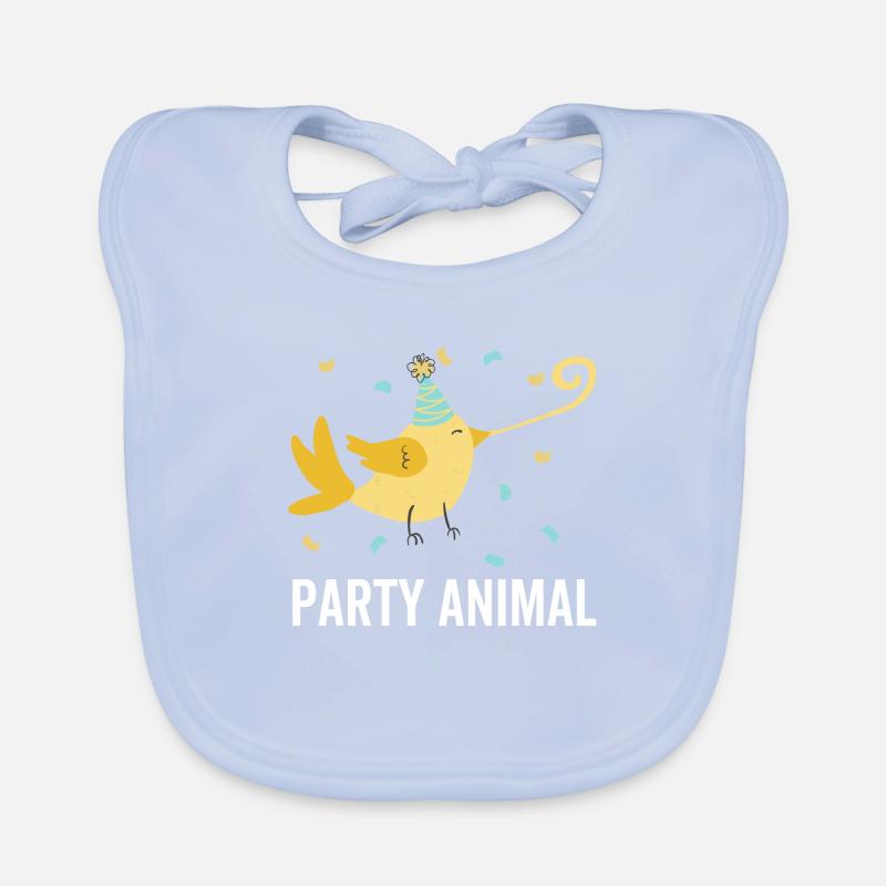 Fête Anima Bavoir bio Bébé