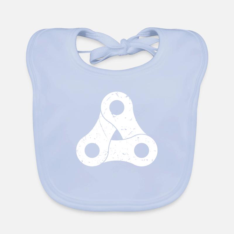 Bicycle chain Organic Baby Bibs