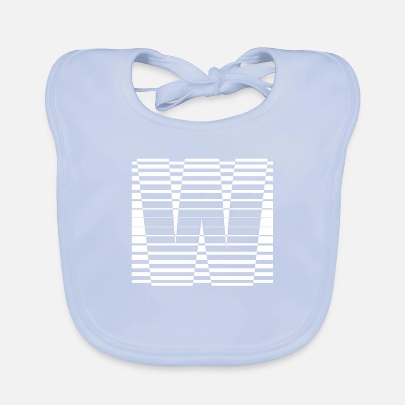 INITIAL W Organic Baby Bibs