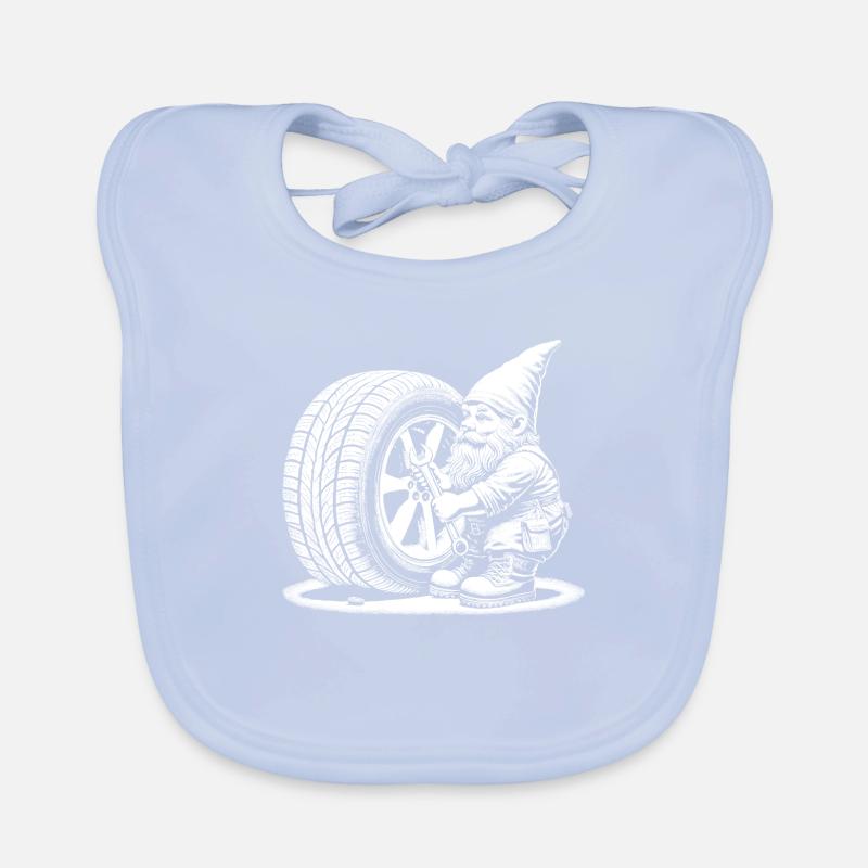 Tire workshop Organic Baby Bibs