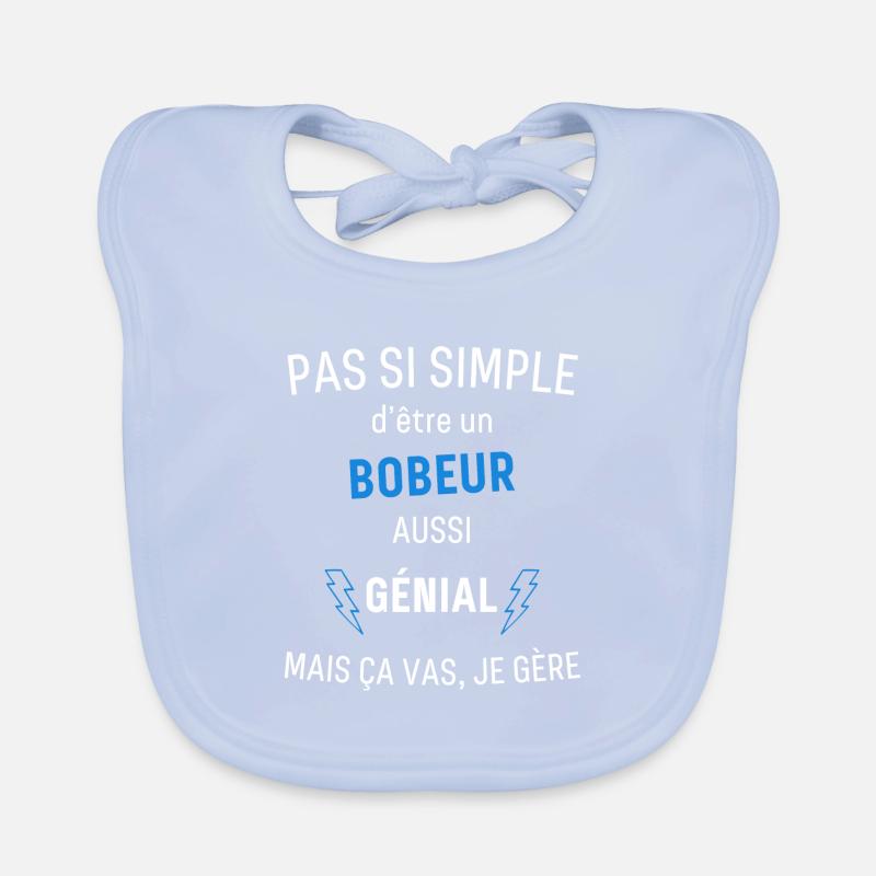 Awesome bobsledder Organic Baby Bibs