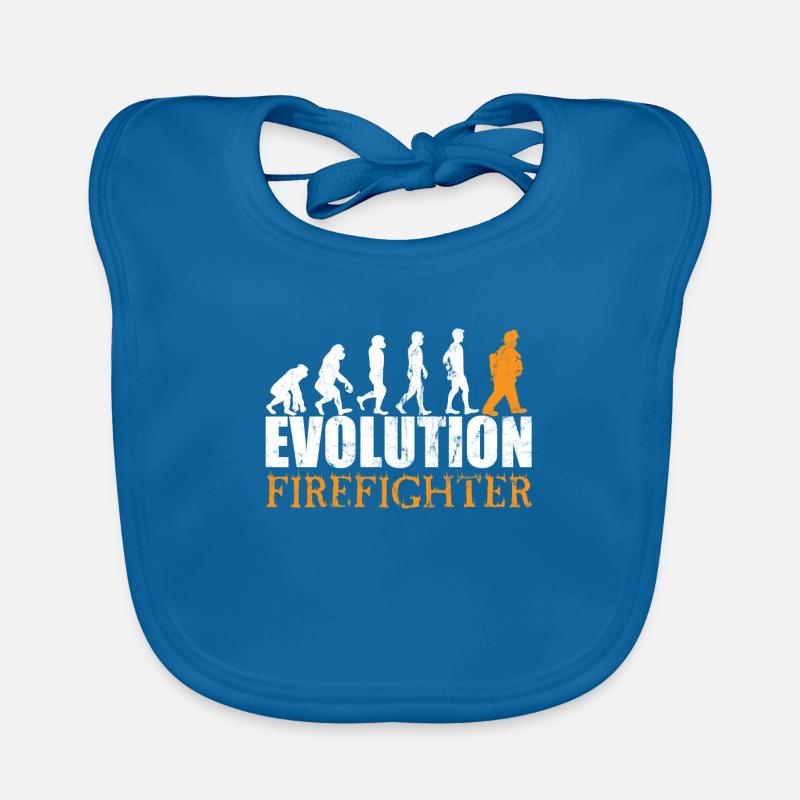 Firefighter Evolution Bavoir bio Bébé