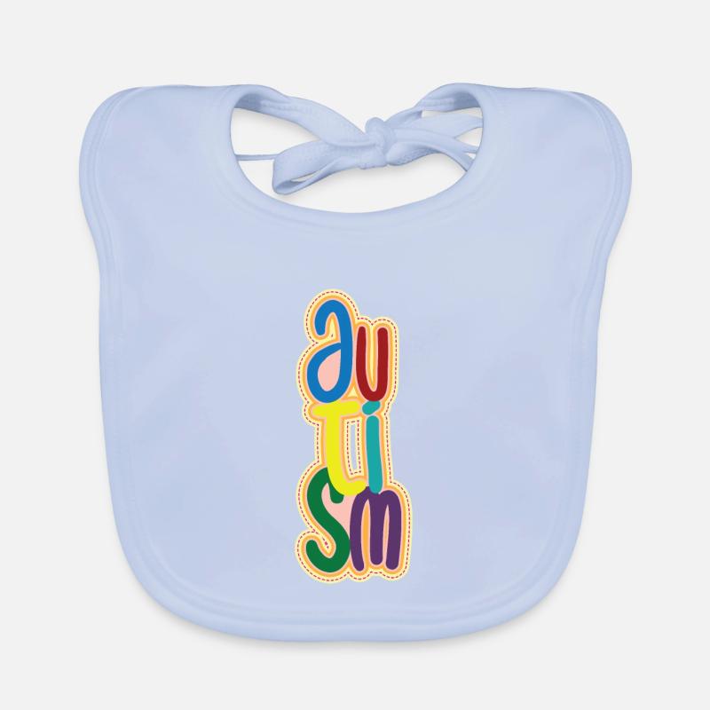 Autismus Baby Bio-Lätzchen