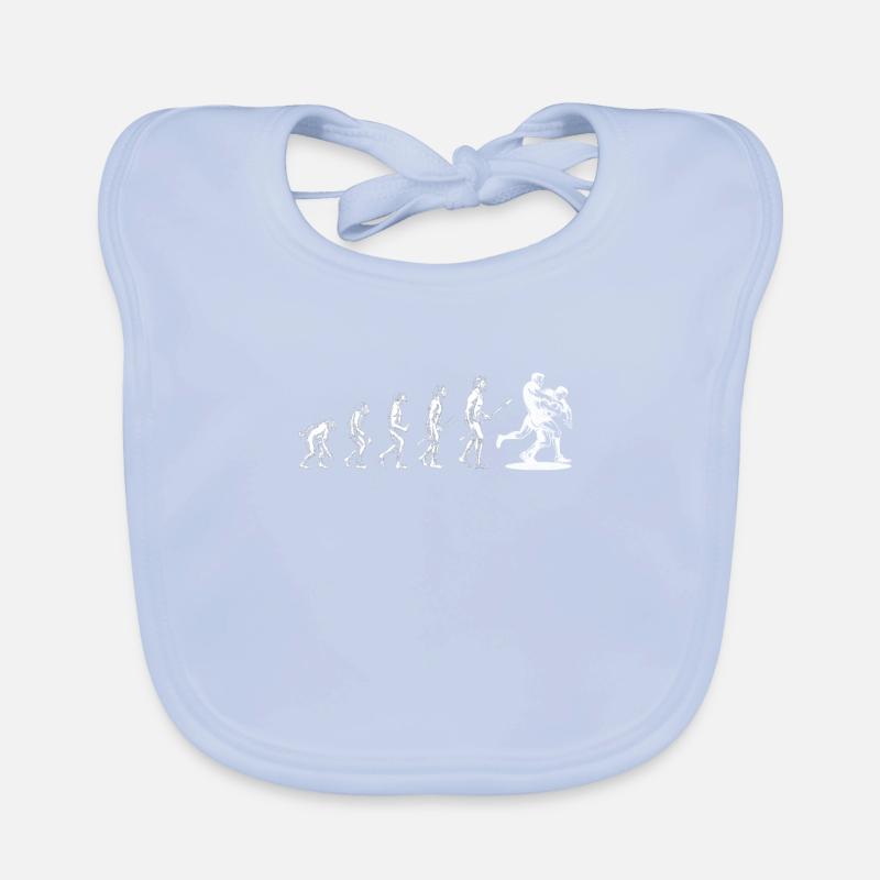 Evolution Du Rugby Tee Shirt Bavoir bio Bébé
