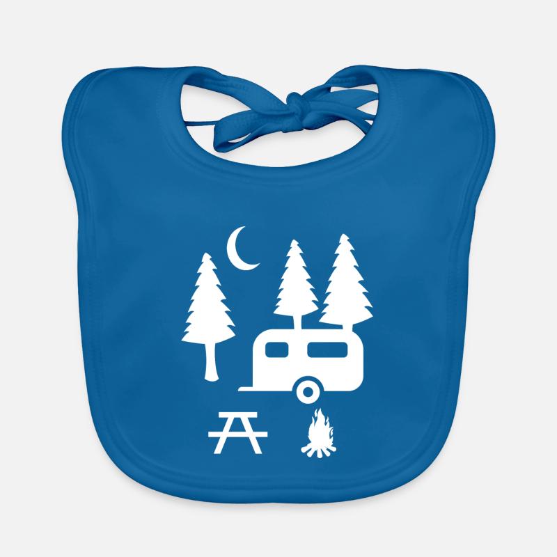 Caravane de camping Bavoir bio Bébé