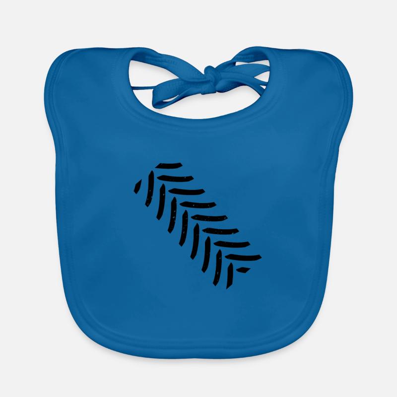 Farmer farmer tractor track tire gift idea Organic Baby Bibs