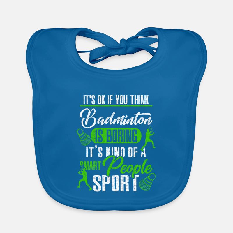 Badminton Baby Bio-Lätzchen