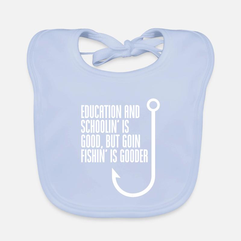 pêche pêche pêcheur pêcheur canne à pêche pêche Bavoir bio Bébé