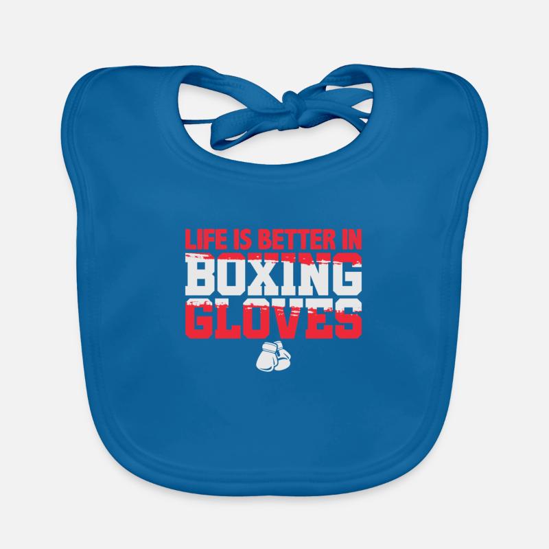 Boxhandschuhe Baby Bio-Lätzchen