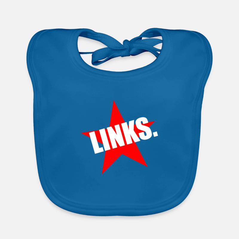 Left Organic Baby Bibs