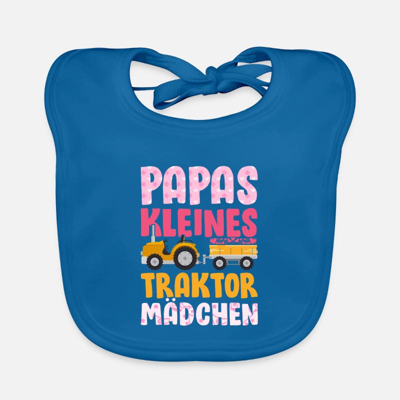 Landwirt Kinder Traktor Geschenk · Traktor Mädchen Baby Bio-Lätzchen