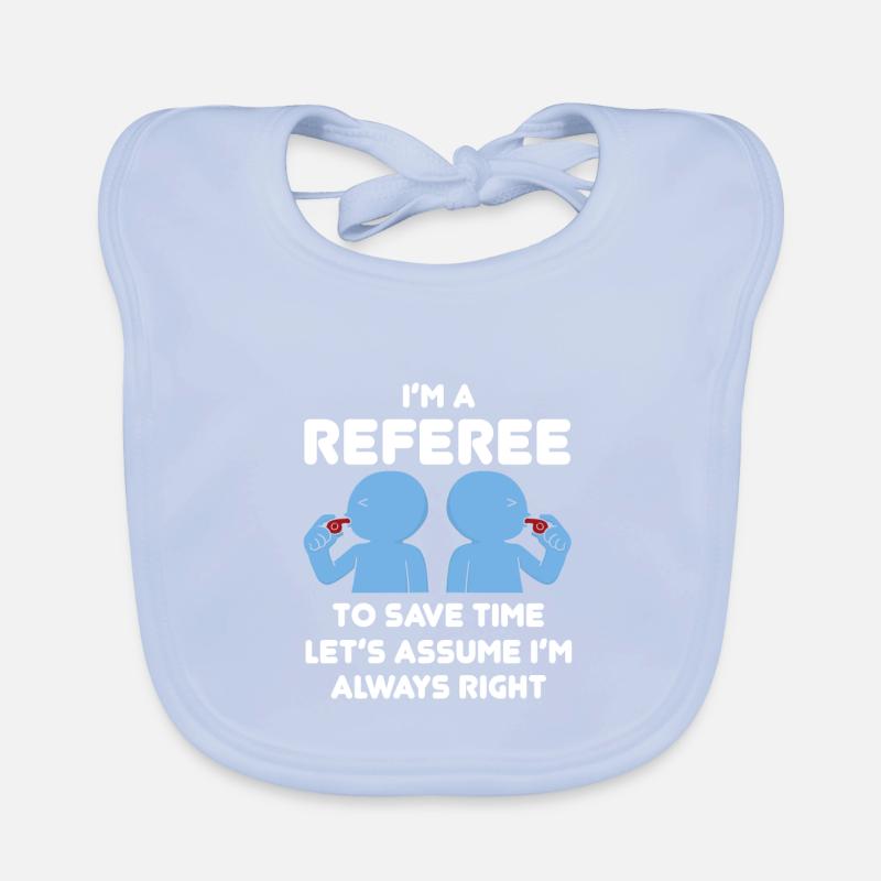 referee Organic Baby Bibs