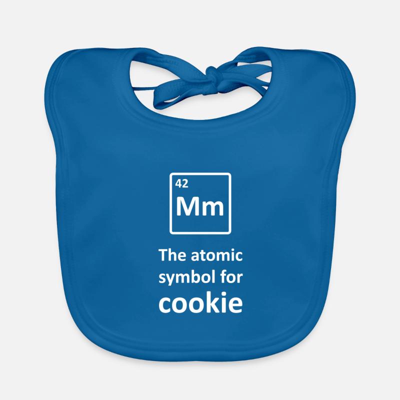 Chimiste Cookie Chimie Nerd Professeur Cadeau Biscuit Bavoir bio Bébé
