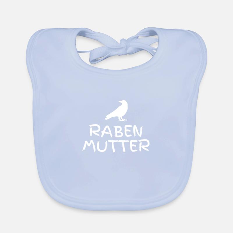 Rabenmutter Tshirt Baby Bio-Lätzchen