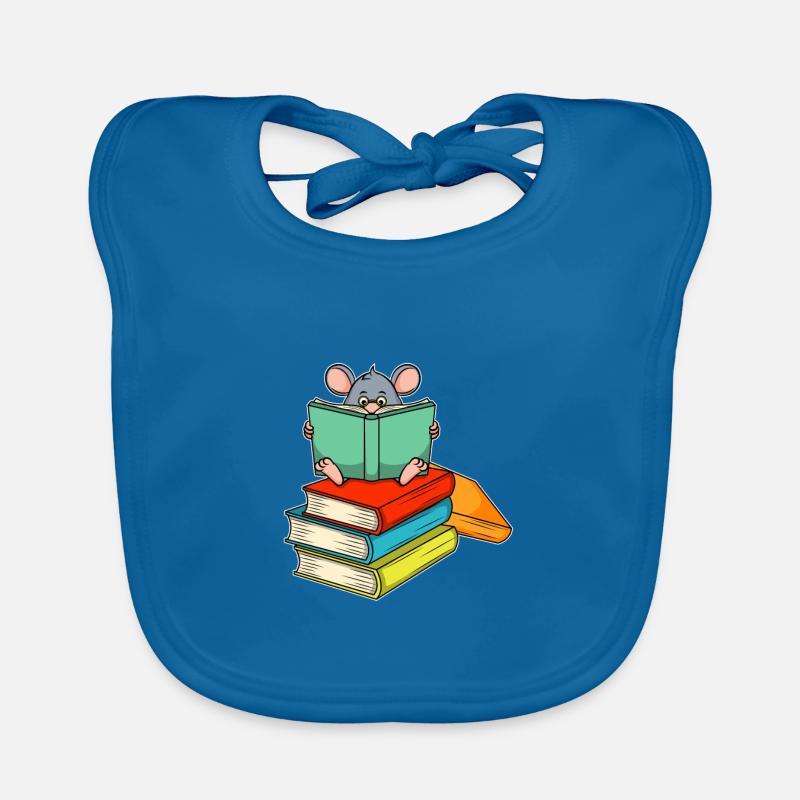 Reading Fox Bookworm Weihnachtsgeschenkidee Baby Bio-Lätzchen