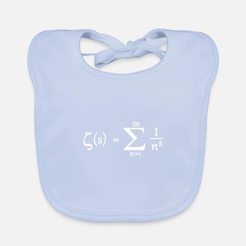 Riemann Zeta Function Math Mathematician Nerd Organic Baby Bibs