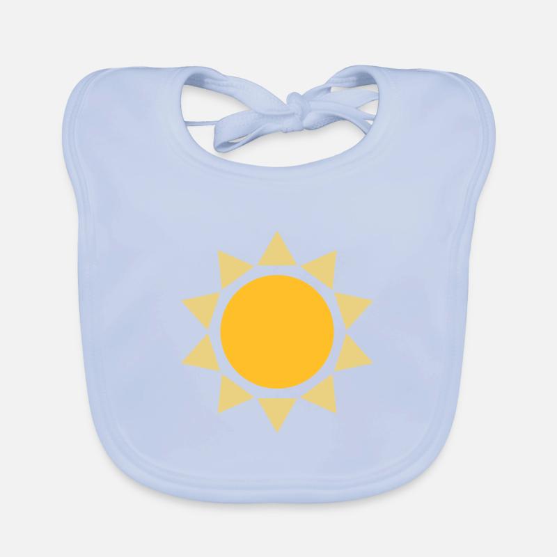 Sonne Form Design Baby Bio-Lätzchen
