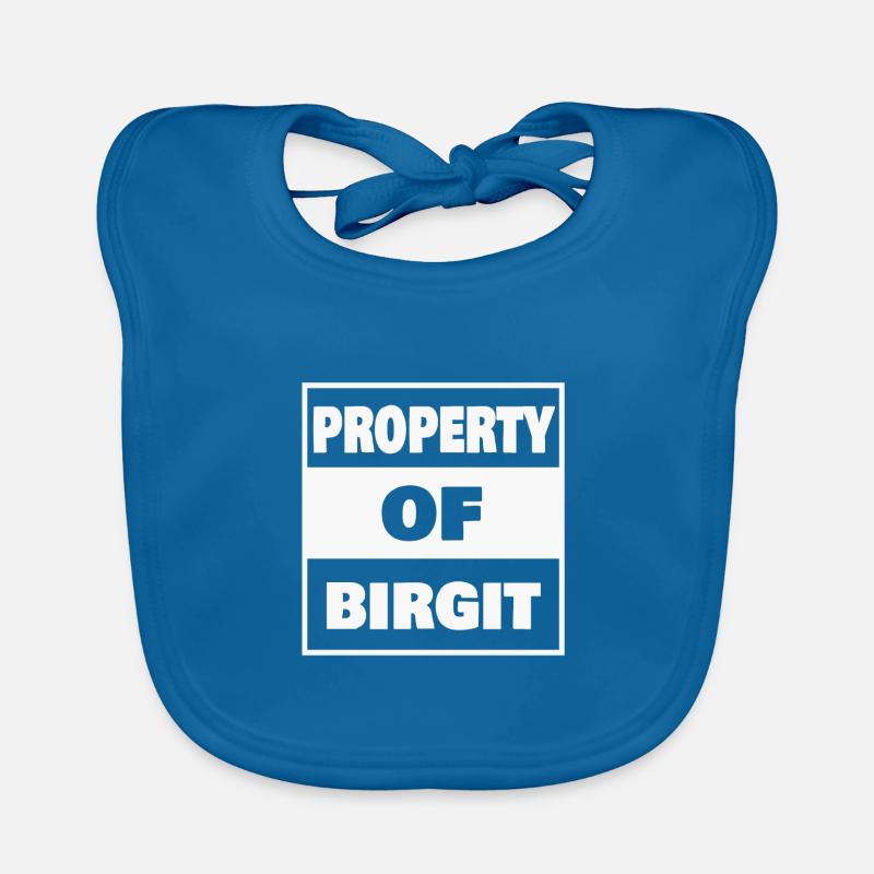 Birgit comme prénom Bavoir bio Bébé