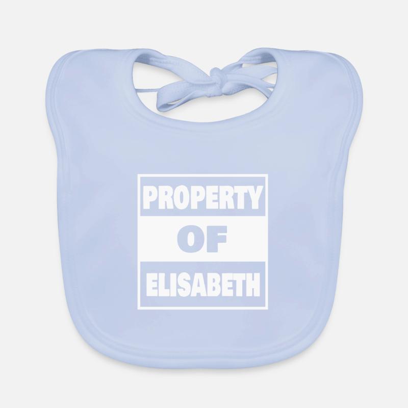 Elisabeth comme prénom Bavoir bio Bébé