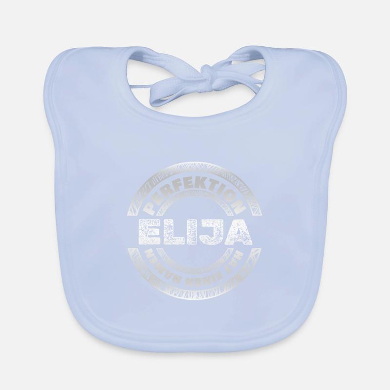 Elijah as Elijah Organic Baby Bibs